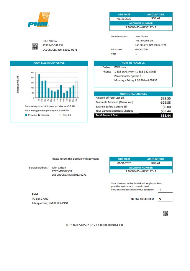  Minol USA business utility bill 